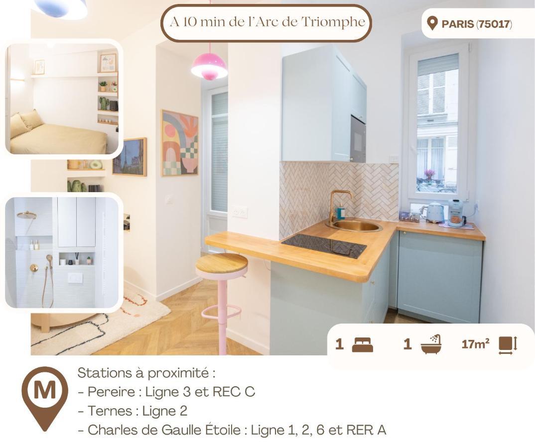 Charmant Studio_ Champs-Elysees Apartment Paris Luaran gambar